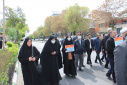 حضور پرشور خانواده بزرگ دانشگاه جامع علمی کاربردی استان در راهپیمایی روز قدس