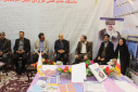 دکتر عابدزاده سرپرست دانشگاه جامع علمی کاربردی استان آذربایجان شرقی از نمایشگاه ربع رشیدی بازدید کرد