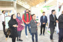 دکتر عابدزاده سرپرست دانشگاه جامع علمی کاربردی استان آذربایجان شرقی از نمایشگاه ربع رشیدی بازدید کرد