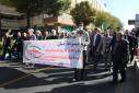 گزارش تصویری حضور پرشور دانشگاه جامع علمی کاربردی استان در راهپیمایی ۱۳ آبان