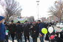 حضور پرشور خانواده بزرگ دانشگاه جامع علمی کاربردی استان در راهپیمایی ۲۲ بهمن