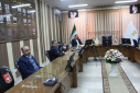 دیدار نوروزی همکاران دانشگاه جامع علمی کاربردی استان آذربایجان شرقی با رئیس واحد استانی