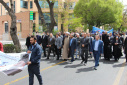 حضور پرشور خانواده بزرگ دانشگاه جامع علمی کاربردی استان در راهپیمایی روز قدس