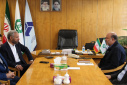 رئیس دانشگاه جامع علمی کاربردی استان آذربایجان شرقی با مدیر عامل شرکت ماشین سازی دیدار و گفتگو کرد