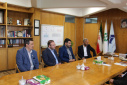 رئیس دانشگاه جامع علمی کاربردی استان آذربایجان شرقی با مدیر عامل شرکت ماشین سازی دیدار و گفتگو کرد