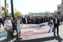 گزارش تصویری حضور پرشور خانواده بزرگ دانشگاه جامع علمی کاربردی استان در راهپیمایی روز قدس