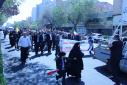 گزارش تصویری حضور پرشور خانواده بزرگ دانشگاه جامع علمی کاربردی استان در راهپیمایی روز قدس
