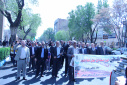 گزارش تصویری حضور پرشور خانواده بزرگ دانشگاه جامع علمی کاربردی استان در راهپیمایی روز قدس