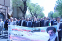 گزارش تصویری حضور پرشور خانواده بزرگ دانشگاه جامع علمی کاربردی استان در راهپیمایی روز قدس