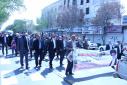 گزارش تصویری حضور پرشور خانواده بزرگ دانشگاه جامع علمی کاربردی استان در راهپیمایی روز قدس
