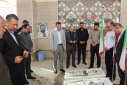 مراسم عطر افشانی مزار شهدا و تجلیل از خانواده های شهدای اقتدار دانشگاه جامع علمی کاربردی استان آذربایجان شرقی برگزار شد
