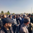 گزارش تصویری حضورخانواده بزرگ  دانشگاه جامع علمی کاربردی استان آذربایجان شرقی در مراسم تشییع شهیداقتدار، محمد حسین شهریاری