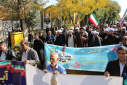 گزارش تصویری حضورخانواده بزرگ  دانشگاه جامع علمی کاربردی استان آذربایجان شرقی در راهپیمایی یوم الله 13 آبان 1404