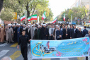 گزارش تصویری حضورخانواده بزرگ  دانشگاه جامع علمی کاربردی استان آذربایجان شرقی در راهپیمایی یوم الله 13 آبان 1404