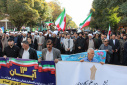 گزارش تصویری حضورخانواده بزرگ  دانشگاه جامع علمی کاربردی استان آذربایجان شرقی در راهپیمایی یوم الله 13 آبان 1404
