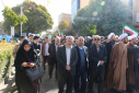 گزارش تصویری حضورخانواده بزرگ  دانشگاه جامع علمی کاربردی استان آذربایجان شرقی در راهپیمایی یوم الله 13 آبان 1404