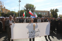 گزارش تصویری حضورخانواده بزرگ  دانشگاه جامع علمی کاربردی استان آذربایجان شرقی در راهپیمایی یوم الله 13 آبان 1404