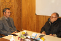 دیدار سرپرست دانشگاه جامع علمی کاربردی استان آذربایجان شرقی با رئیس بیمارستان ولیعصر(عج) تبریز