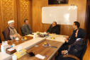 دیدار سرپرست دانشگاه جامع علمی کاربردی استان آذربایجان شرقی با رئیس بیمارستان ولیعصر(عج) تبریز