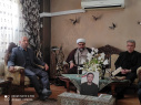 رئیس دانشگاه جامع علمی کاربردی استان آذربایجان شرقی با خانواده سرهنگ جواد افشاری دیدار کرد