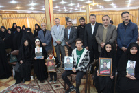 دیدار سرپرست  واحد استانی آذربایجان شرقی با خانواده های شهدای دانشجوی  جنگ دوازده روزه دانشگاه جامع علمی کاربردی استان