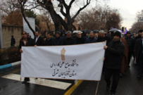 گزارش تصویری حضور خانواده بزرگ  دانشگاه جامع علمی کاربردی استان آذربایجان شرقی در راهپیمایی یوم الله 22 بهمن 1404