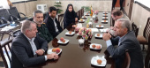 نشست رئیس دانشگاه جامع علمی کاربردی استان آذربایجان شرقی با رئیس اتاق اصناف شهرستان شبستر برگزار شد