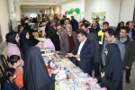 برگزاری نمایشگاه کسب و کارهای خانگی بانوان توانمند بخش تیکمه داش در مرکز آموزش علمی کاربردی استاد شهریار تیکمه داش