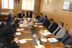 نشست صمیمی دکتر تقی زاده معاون اداری، مالی و مدیریت منابع دانشگاه با همکاران واحد استانی آذربایجان شرقی