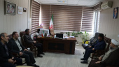 دیدار سرپرست دانشگاه جامع علمی کاربردی استان آذربایجان شرقی با فرماندار شهرستان بستان آباد