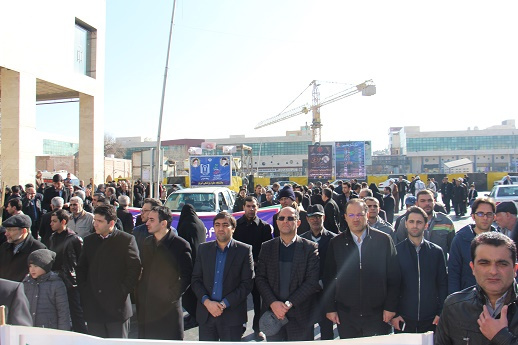 حضور پرشور خانواده بزرگ دانشگاه جامع علمی کاربردی استان در راهپیمایی ۲۲ بهمن