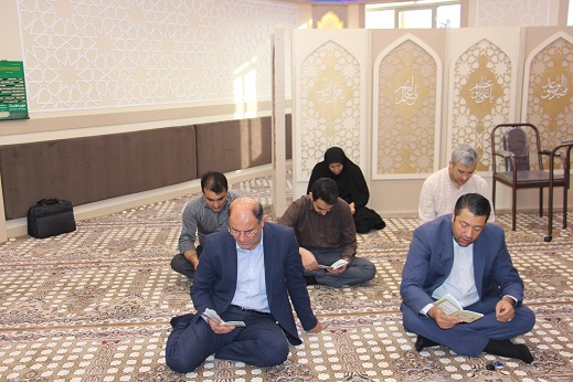 مراسم پرفیض قرائت زیارت عاشورا