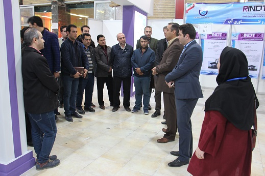 گزارش تصویری بازدید از غرفه دانشگاه در روز شنبه ۱۲ آبان