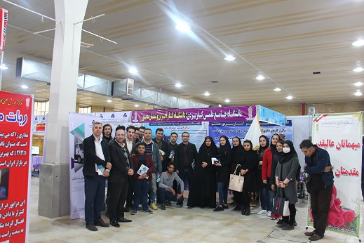 گزارش تصویری بازدید از غرفه دانشگاه در روز دوشنبه ۱۴ آبان