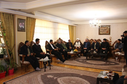 دیدار با خانواده جانباز هشت سال دفاع مقدس