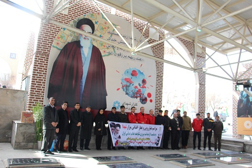 مراسم غبارروبی مزار مطهر شهدا