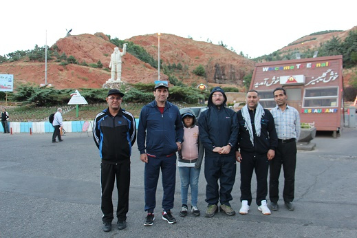 مراسم کوهپیمایی عینالی