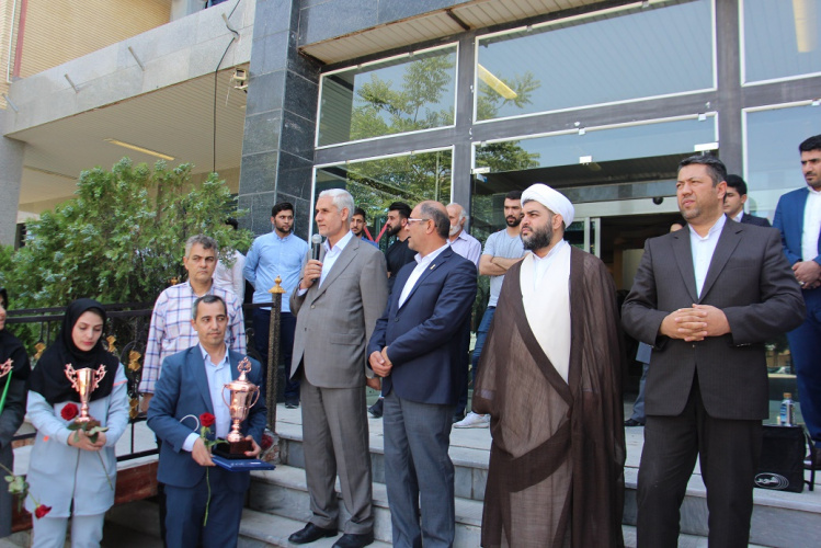 استقبال از تیم دختران واحد استانی