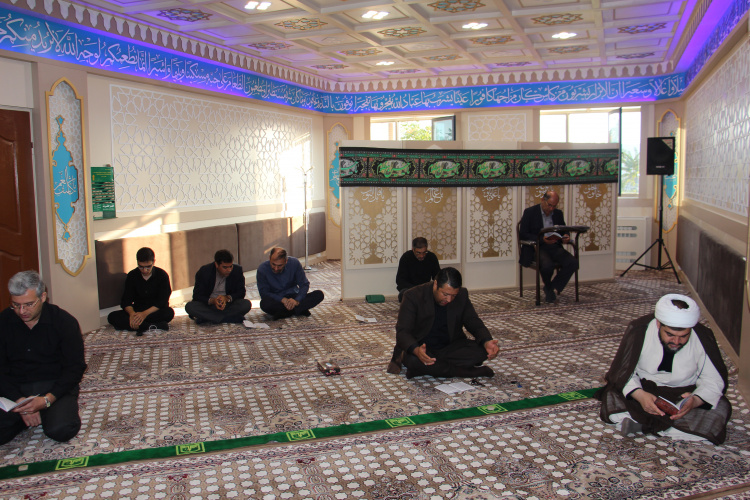 مراسم پرفیض زیارت عاشورا به مناسبت ماه محرم