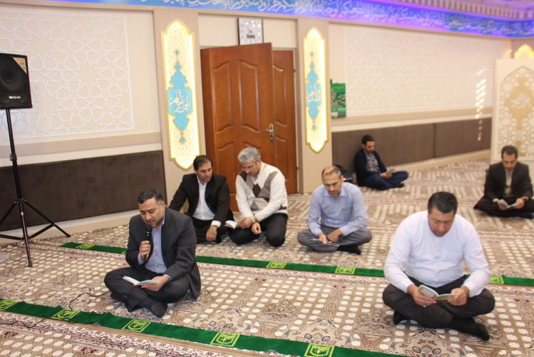 مراسم زیارت پرفیض زیارت عاشورا