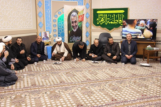 مراسم گرامیداشت مقام شهید سپهبد سلیمانی و ایام فاطمیه