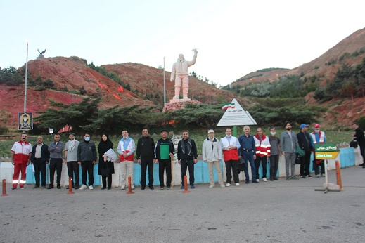 مراسم کوهپیمایی عینالی دانشگاه جامع علمی کاربردی استان آذربایجان شرقی