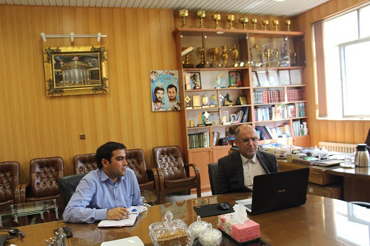 کارگاه آموزشی نحوه برگزاری امتحانات در سامانه LMS دانشگاه جامع علمی کاربردی استان آذربایجان شرقی