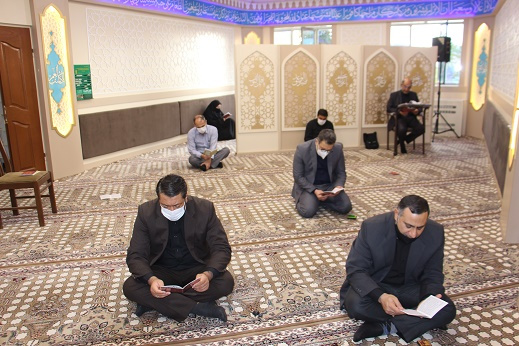 زیارت عاشورا به مناسبت ماه محرم در دانشگاه جامع علمی کاربردی استان آذربایجان شرقی قرائت شد