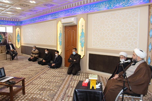 مراسم عزاداری شهادت حضرت فاطمه زهرا (س) در دانشگاه جامع علمی کاربردی استان آذربایجان شرقی برگزار شد