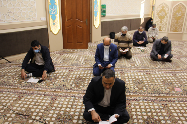 زیارت عاشورا در دانشگاه جامع علمی کاربردی استان آذربایجان شرقی قرائت شد