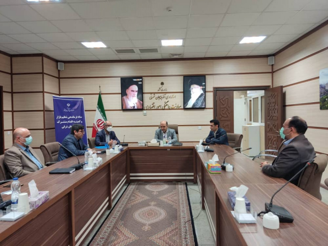 رئیس دانشگاه جامع علمی کاربردی استان آذربایجان شرقی  با معاون هماهنگی امور اقتصادی استاندار  دیدار کرد