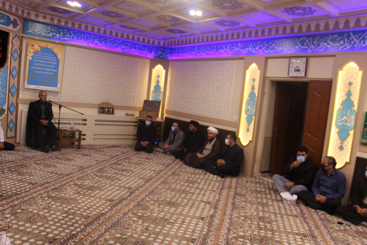 مراسم عزاداری امام حسین (ع) در دانشگاه جامع علمی کاربردی استان آذربایجان شرقی برگزار شد