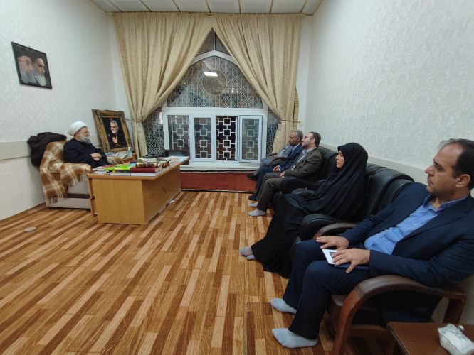 سرپرست دانشگاه جامع علمی کاربردی استان آذربایجان شرقی با امام جمعه و شهردار شهرستان  بناب دیدار و گفتگو کرد