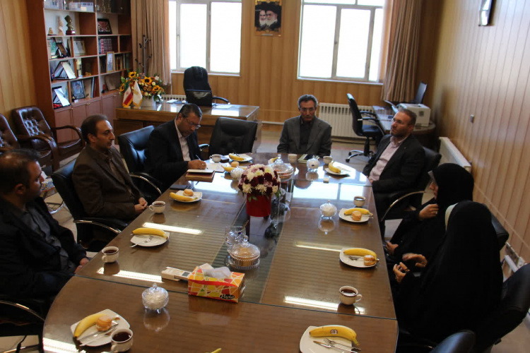 دیدار مسئولان بسیج دانشجویی و بسیج اساتید دانشگاه جامع علمی کاربردی استان با سرپرست واحد استانی آذربایجان شرقی